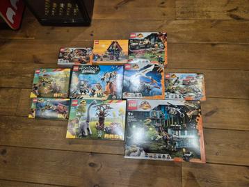 Lego grote partij nieuwe sets jurrasic world en park  beschikbaar voor biedingen