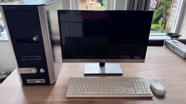 Desktop PC – Intel i5, 16GB RAM, GTX 960 (incl monitor), Computers en Software, Desktop Pc's, Gebruikt, 3 tot 4 Ghz, HDD, 16 GB