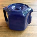 Antieke SADLER hexagon ART DECO theepot 1921 blauw, Ophalen of Verzenden