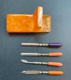 Vintage Miniatuur Manicuurset Manicuur 6,5 cm, Antiek en Kunst, Ophalen of Verzenden