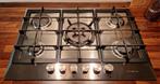 Gaskookplaat - 5 pits - RVS, Ophalen, Gebruikt, Minder dan 85 cm, 60 cm of meer