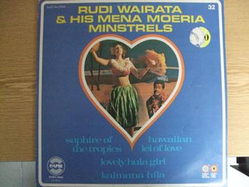 LP  RUDI WAIRATA & HIS MENA MOERIA MINSTRELS  beschikbaar voor biedingen
