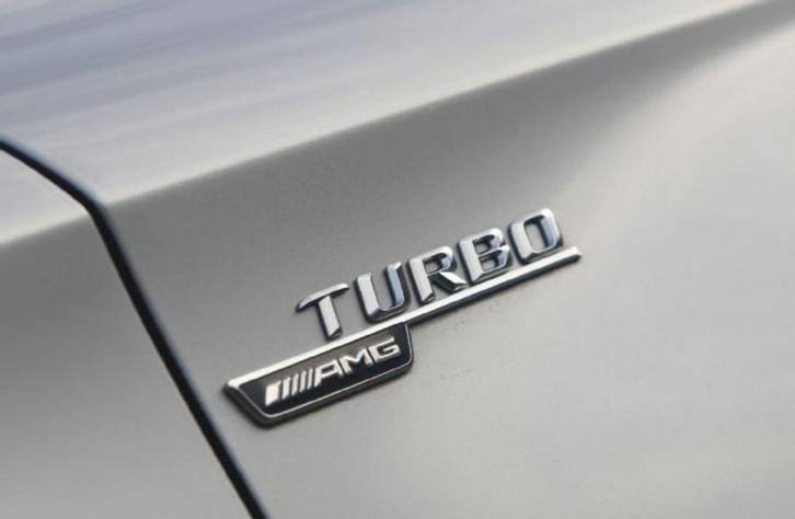 turbo amg embleem amg biturbo 4matic v8 biturbo E43 C43 CLA, Auto diversen, Auto-accessoires, Nieuw, Ophalen of Verzenden