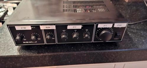 Monacor mengversterker met 4 Toa plafondspeakers, Audio, Tv en Foto, Versterkers en Receivers, Gebruikt, Stereo, Overige merken