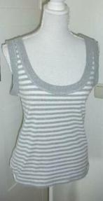 grijs/wit gestreepte top/ single van Vero Moda,maat XL (qwe, Vero Moda, Maat 46/48 (XL) of groter, Ophalen of Verzenden, Zo goed als nieuw