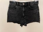 Jeans shorts broek kleur zwart mt 164 H&M, Kinderen en Baby's, Kinderkleding | Maat 164, Broek, Meisje, H&M, Ophalen of Verzenden