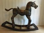 Groot houten hobbelpaard voor volwassenen, uniek (paard), Antiek en Kunst, Ophalen