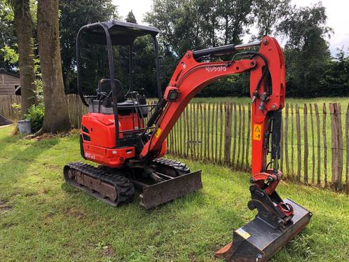 Kubota u17-3aBJ 2016 binnendraaier, Zakelijke goederen, Machines en Bouw | Kranen en Graafmachines, Graafmachine, Ophalen of Verzenden