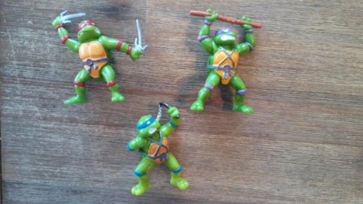 Teenage Mutant Ninja Turtles Yolanda pvc figuren tekenfilm, Verzamelen, Stripfiguren, Zo goed als nieuw, Verzenden