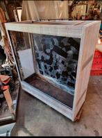 Betonplex terrarium, Dieren en Toebehoren, Reptielen en Amfibieën | Toebehoren, Ophalen, Zo goed als nieuw, Terrarium of Paludarium