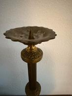 Antieke Bronzen Kandelaar, Ophalen of Verzenden