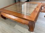 Salontafel met Glazen Inleg, Antiek en Kunst, Ophalen