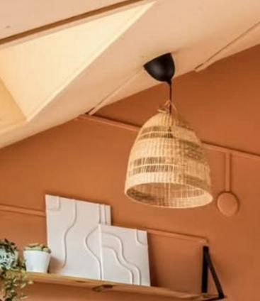 2 IKEA Lampenkappen - TORARED Hanglampenkap, 36 cm, Huis en Inrichting, Lampen | Hanglampen, Gebruikt, Minder dan 50 cm, Overige materialen