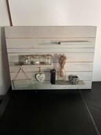Wandplank met accessoires, Ophalen of Verzenden, Gebruikt