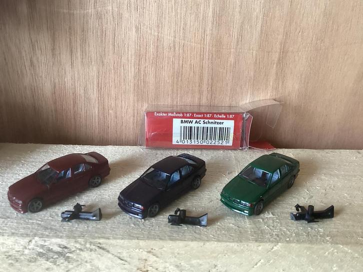 Herpa BMW AC Schnitzer drie versch. Kleuren UWBOD IS PER STK, Hobby en Vrije tijd, Modelauto's | 1:87, Nieuw, Auto, Herpa, Ophalen of Verzenden