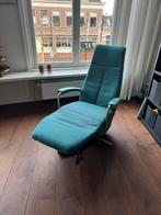 Prominent Elegante Sta Op Stoel - Turquoise, Ophalen, Zo goed als nieuw, Stof, 75 tot 100 cm