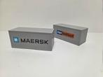 Conrad containers Maersk/Nedlloyd, Hobby en Vrije tijd, Modelauto's | 1:50, ., Conrad, Ophalen of Verzenden, Zo goed als nieuw
