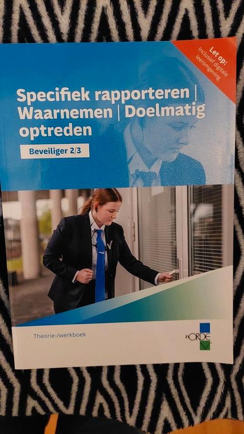 Theorieboeken beveiliging, Boeken, Schoolboeken, Zo goed als nieuw, Overige vakken, Overige niveaus, Ophalen of Verzenden
