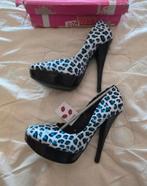 Panterprint lak plateau pumps maat 36, Verzenden, Nieuw, Overige kleuren