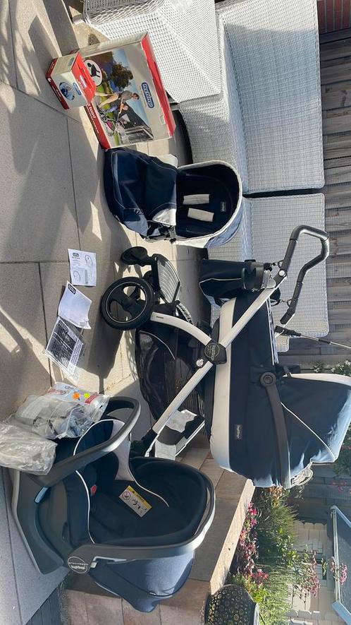 Peg perego kinderwagen, Kinderen en Baby's, Kinderwagens en Combinaties, Gebruikt, Combiwagen, Overige merken, Luchtbanden, Met autostoeltje