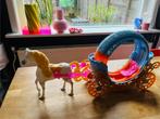 Mattel Disney Princess koets met paard Assepoester, Ophalen, Nieuw, Barbie