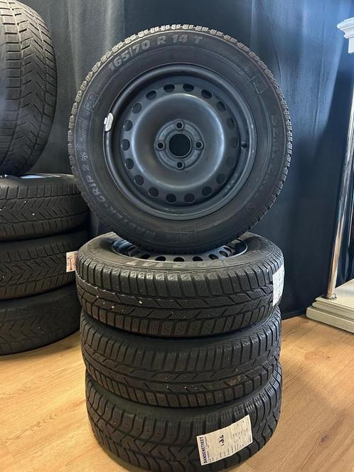 Volkswagen Up! velgenset + winterbanden!, Auto-onderdelen, Banden en Velgen, Banden en Velgen, Personenwagen, Gebruikt, Ophalen
