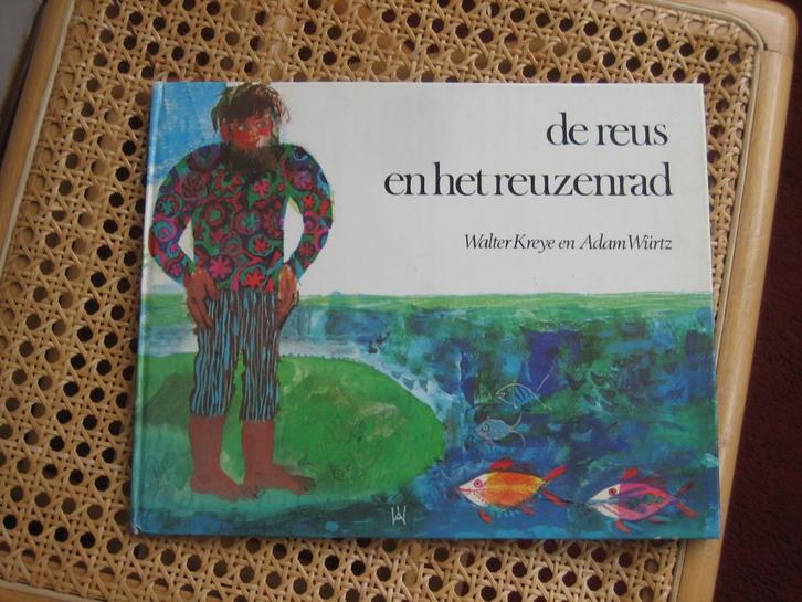 Kinderboek "De reus en het reuzenrad" door Walter Kreye, Boeken, Kinderboeken | Jeugd | onder 10 jaar, Zo goed als nieuw, Sprookjes