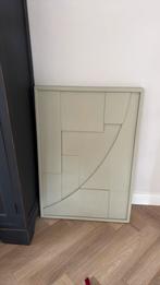 Mooi abstract houten kunstwerk. 70x50 cm., Antiek en Kunst, Verzenden