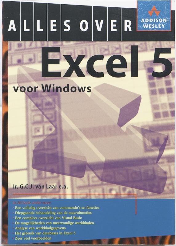 Alles over Excel 5 voor Windows - Addison-Wesley - Van Laar, Boeken, Informatica en Computer, Zo goed als nieuw, Software, Ophalen