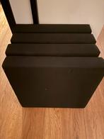 Tuinkussenset - 4 zitkussens, 3 rugkussens, Huis en Inrichting, Woonaccessoires | Kussens, Ophalen, Zo goed als nieuw, Zwart, Rechthoekig