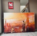 Super schilderij van de talentvolle schilder Mattijs Werner, Ophalen