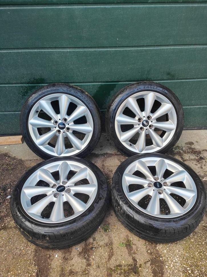 Origineel Nette Mini Cooper Velgen 4x100 Good Year Banden, Auto-onderdelen, Overige Auto-onderdelen, Mini, Gebruikt, Ophalen