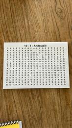 Groot letter woordzoeker, Hobby en Vrije tijd, Denksport en Puzzels, Ophalen of Verzenden, Nieuw, Puzzelboek