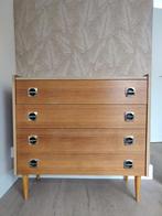 Jaren '60 Ladekast, Huis en Inrichting, Kasten | Ladekasten, Ophalen, Gebruikt, Vintage, 50 tot 100 cm