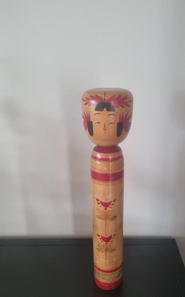 Grote Yamagata kokeshi van Kano Yasushi (1921-2010), Antiek en Kunst, Kunst | Niet-Westerse kunst, Verzenden