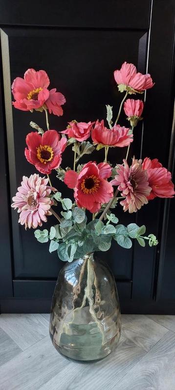 Zijde bloemboeket silk-ka roze beschikbaar voor biedingen