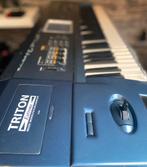 KORG TRITON EXTREME 61 met MOSS card - Goed onderhouden!, Muziek en Instrumenten, Keyboards, Gebruikt, Korg, Aanslaggevoelig, Overige aantallen