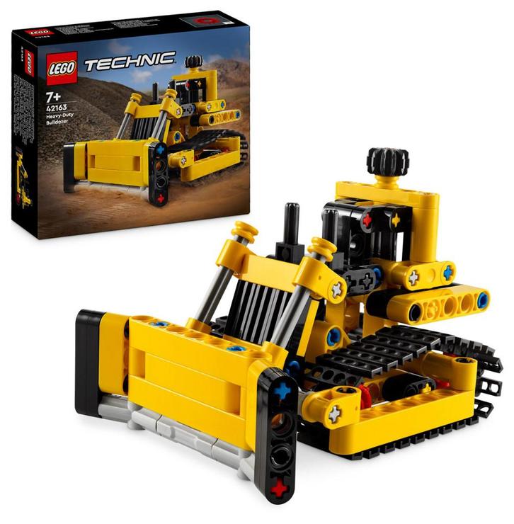 LEGO 42163 technic Zware Bulldozer 195 delig, Kinderen en Baby's, Speelgoed | Duplo en Lego, Nieuw, Lego, Complete set, Ophalen of Verzenden