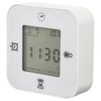 IKEA KLOCKIS Digitale Wekker Temperatuur Datum Kookwekker, Ophalen of Verzenden, Zo goed als nieuw, Digitaal, Wekker of Tafelklok