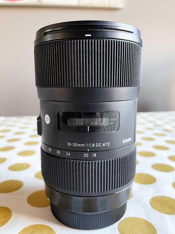 Sigma 16-35 F1.8 (canon EF) beschikbaar voor biedingen