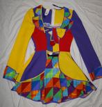 Leuk geel/rood/paars/groen CLOWN/PIPPO/FLOWER POWER set, Ophalen, Carnaval, Zo goed als nieuw, Kleding