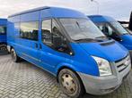Ford Transit Transit 2,4 TDCI Dubbelcabine 2008, Auto's, Bestelauto's, Gebruikt, Zwart, 4 cilinders, Blauw