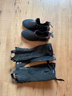 Paardrijlaarsjes met chaps maat 19, Dieren en Toebehoren, Paardrijkleding, Ophalen of Verzenden, Zo goed als nieuw, Dressuur