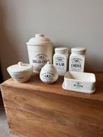 Landelijke Claire Wilson’s Country Kitchen voorraadpotten, Keramiek, Overige typen, Ophalen of Verzenden, Zo goed als nieuw