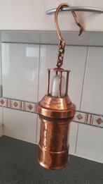 oude lamp afm 43cm lang en 10cm brd ..1.8kg zwaar., Ophalen of Verzenden