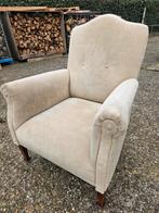 Fauteuil klassiek, Gebruikt, Vintage, 75 tot 100 cm, Ophalen of Verzenden