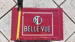 2 Vintage BELLE-VUE Bierkratjes - Leeg, Ophalen, Gebruikt, Minder dan 50 cm, Minder dan 50 cm