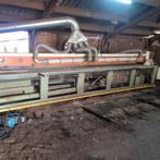 Steenzagen met langszaag grote balken 80 cm breed lintzaag