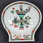 Chinese Kangxi famille verte schelp 1, Ophalen of Verzenden