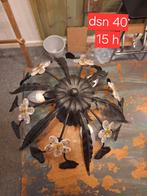 Prachtige opengewerkte plafondlamp plafonnière, Ophalen of Verzenden, Zo goed als nieuw